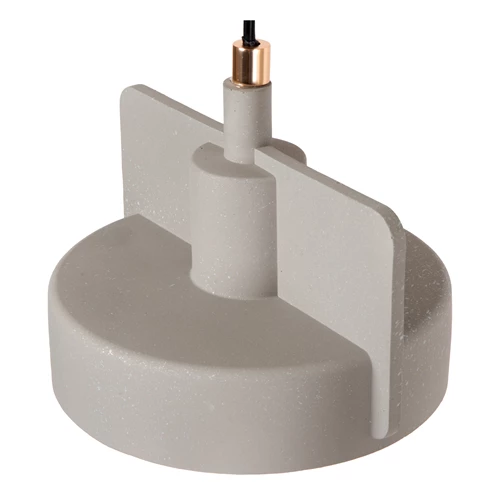 Lucide NINJA - Suspension - Ø 20 cm - 1xE27 - Gris - détail 2